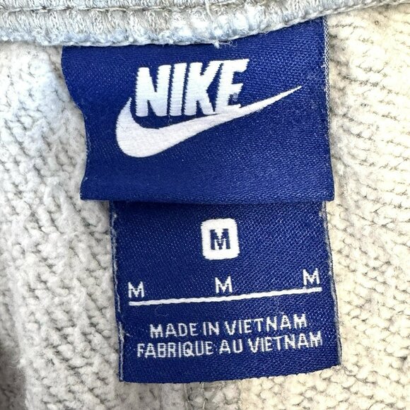 Nike Sweatpants Mens Size Medium Club Fleece Gray Taperd Fit Joggers Pants - Picture 5 of 6